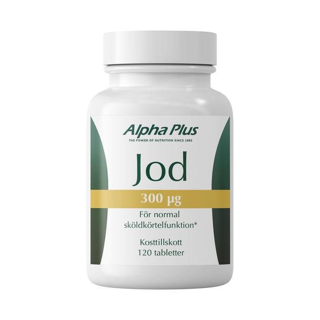 Jod 300 µg 120 tabletter