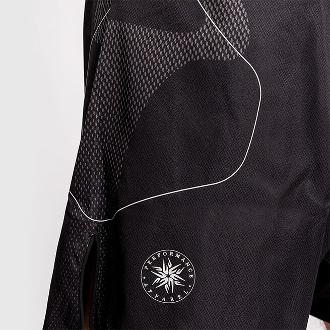Nexus Fightshorts Svart Silver
