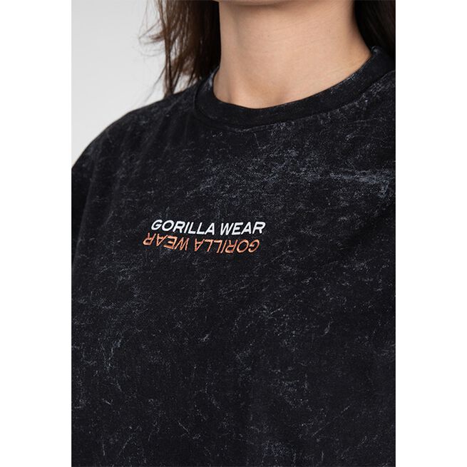 Medina Oversized T-Shirt, Washed Black