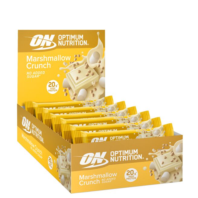 10 x Optimum Proteinbar 65-70 g Marshmallow Crunch