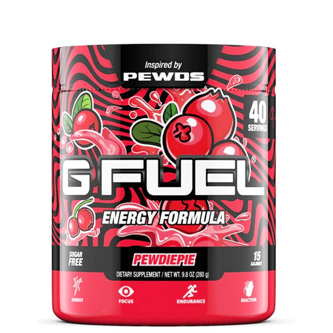 G Fuel Energy Formula Energidryck pulver 40 portioner Pewdiepie