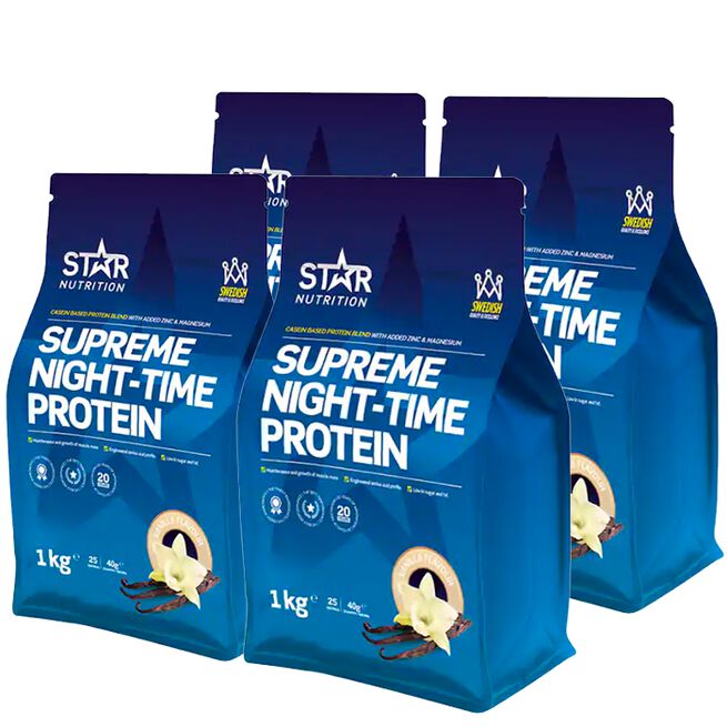 Star Nutrition Supreme night time protein