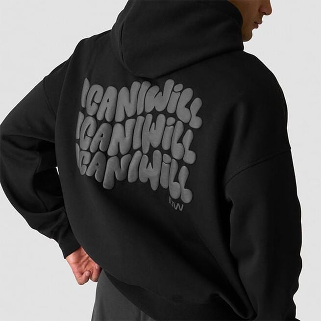 Everyday Relaxed Hoodie Svart