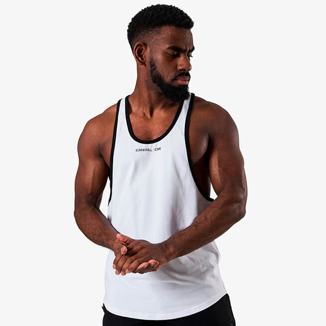 Training Muscle Tank Top, White 