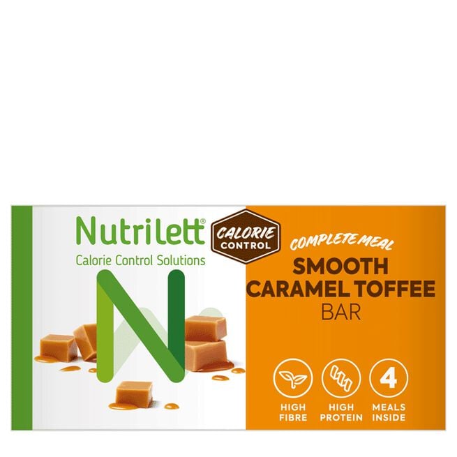 Måltidsersättande Bar Smooth Caramel 56 g 4 st 