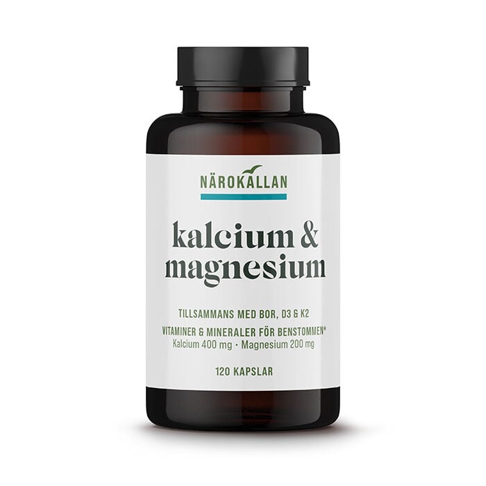 Kalcium & Magnesium 120 kapslar