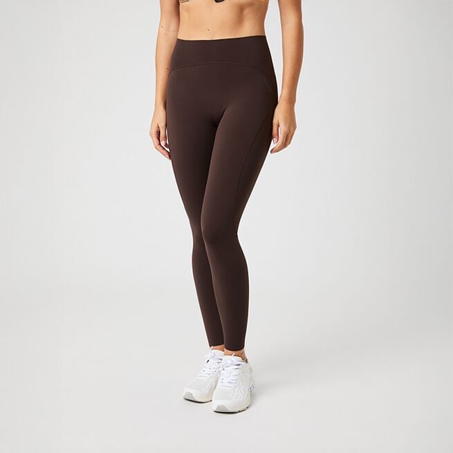 Sleek Träningstights Brun