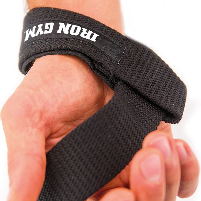 Iron Gym Lifting Straps with Comfort Pad