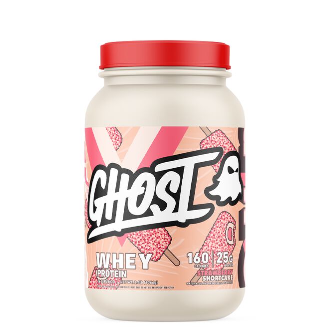 Ghost Whey Vassleprotein 924 g Strawberry Shortcake