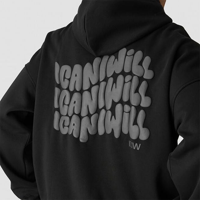 Everyday Relaxed Hoodie Svart