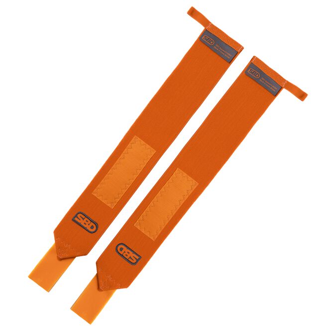 Forge Wrist Wraps Orange Stiff