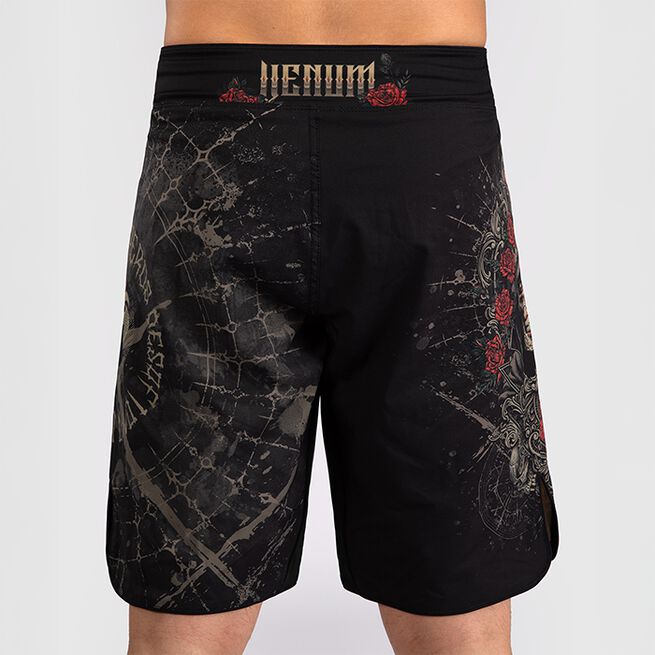 Santa Muerte 5.0 Fight Shorts Svart Guld