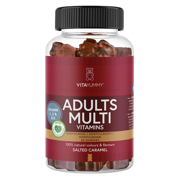 Adults Multi Salted Caramel 60 st gummies Salted Caramel