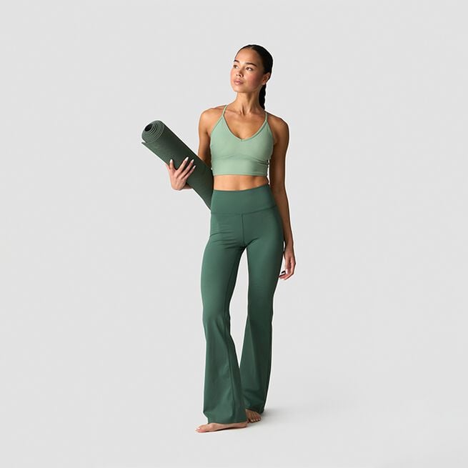 Nimble Flared Tights Grön