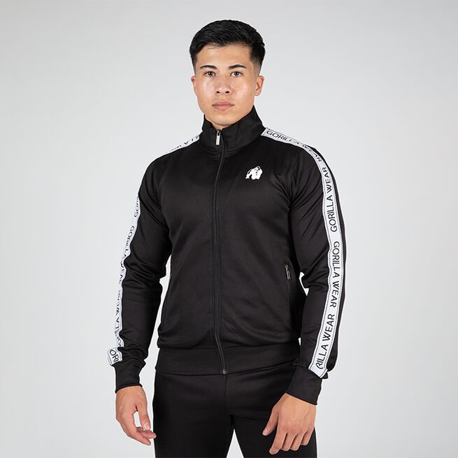 Gorilla Wear Delaware Track Jacket, Black	