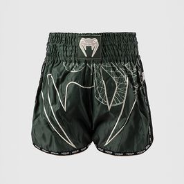 Venum Serpenti Muay Thai Shorts Kaki/Bronze/Ivory, L  Serpenti Muay Thai-Shorts Khaki Brons Ivory