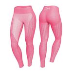 Wabisabi Seamless Legging, Electric Pink, XS 