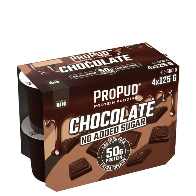 4 x ProPud Proteinpudding 125 g Chocolate