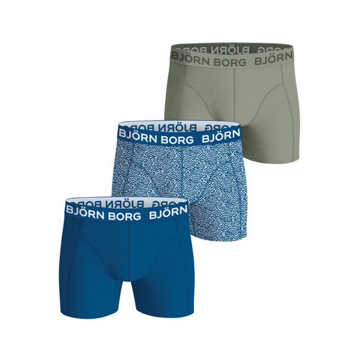 Cotton Stretch Boxer 3p, Multipack 1