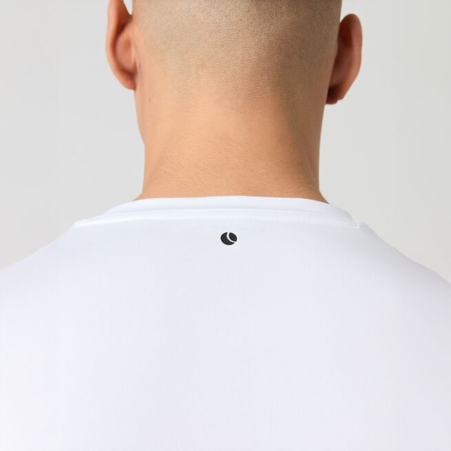 Borg T-shirt Vit
