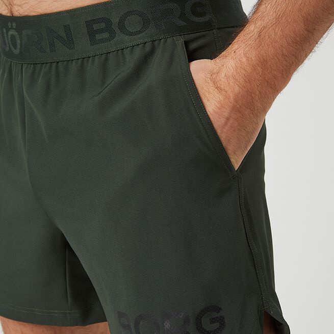 Borg Short Shorts, Grön