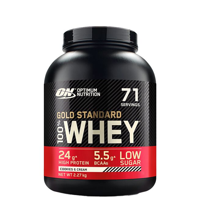 100% Whey Gold Standard Vassleprotein 2273 g Cookies and Cream