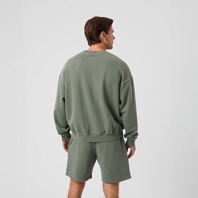 Oversized Sweatshirt Grön
