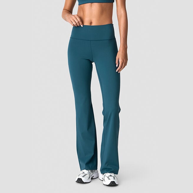 Nimble Flared Tights Blå