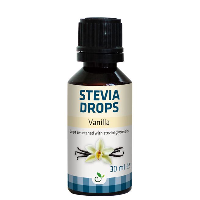 Stevia Droppar Vanilj 30 ml