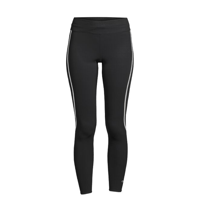 Sculpture Running Tights, Liquid Black
