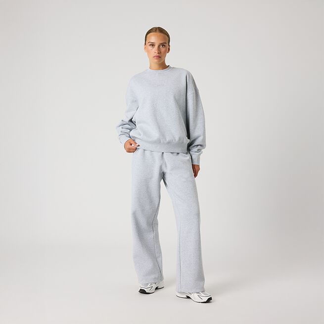 Studio Oversized Straight Sweatpants Grå