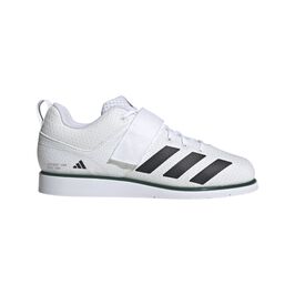 Adidas Powerlift 5, White/Black/Green, 42 2/3  Powerlift 5 Skor Vit Svart Grön