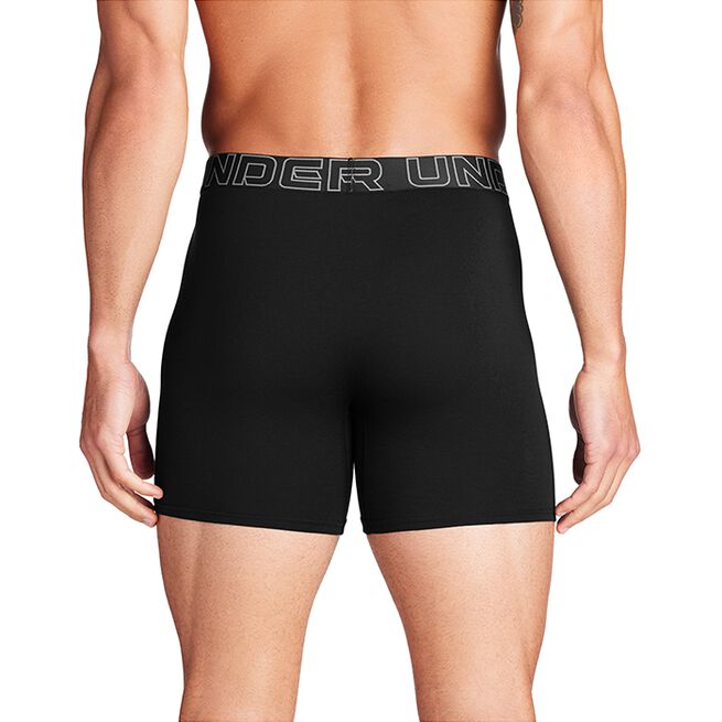 M UA Perf Cotton 6in, Black