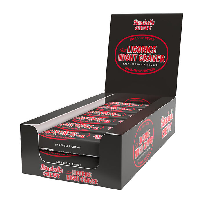 18 x Chewy, 40 g Salt Licorice Night Craver