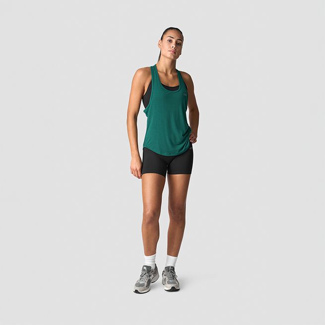 Everyday Racerback Tank Top, Deep Emerald