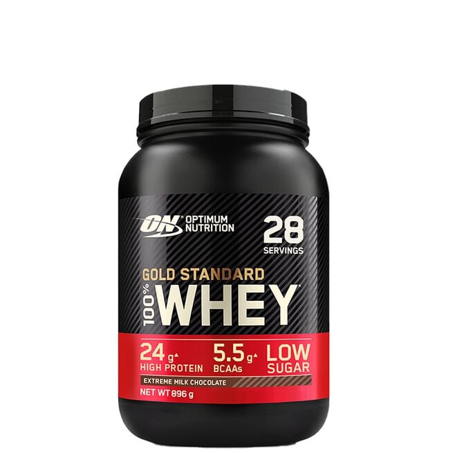 100% Whey Gold Standard Vassleprotein 908 g Extreme Milk Chocolate