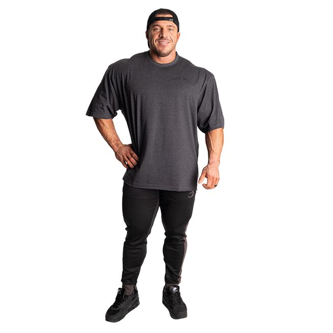 Division Iron Tee, Dark Grey Melange