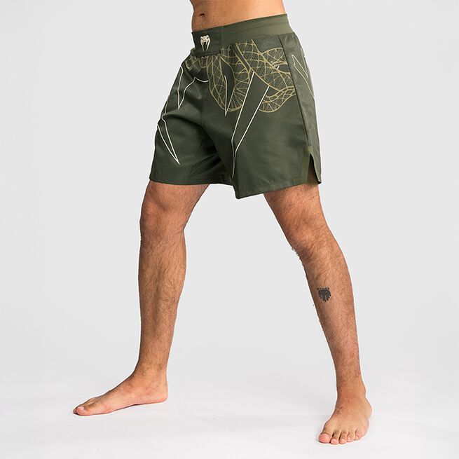 Serpenti Fightshorts Khaki Brons Ivory