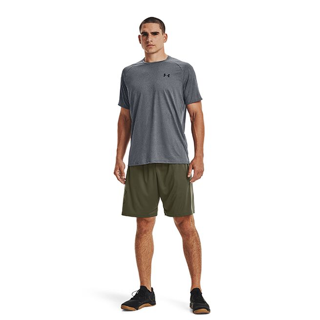 UA Tech 2.0 SS Tee Novelty, Stealth Gray