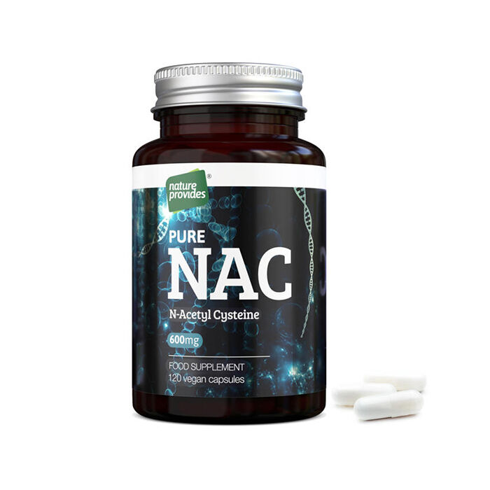 NAC (N-Acetyl Cysteine) 120 kapslar