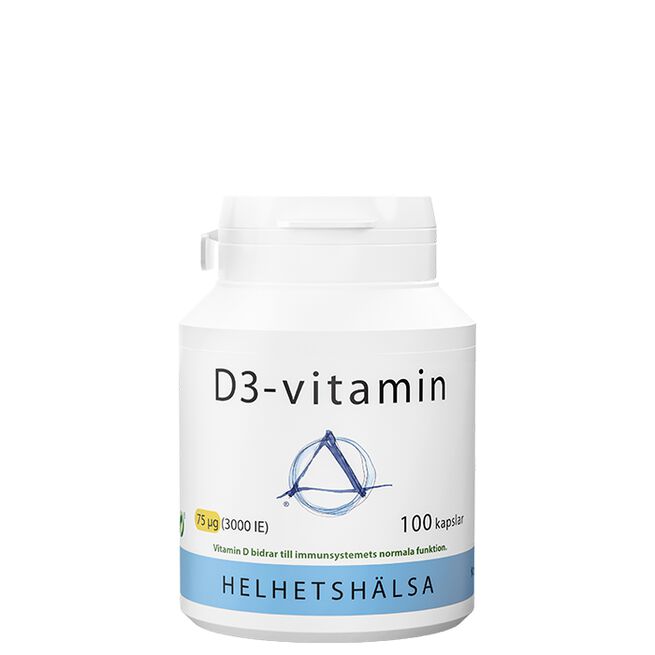 D3-vitamin 3000IE 75 mcg 100 kapslar