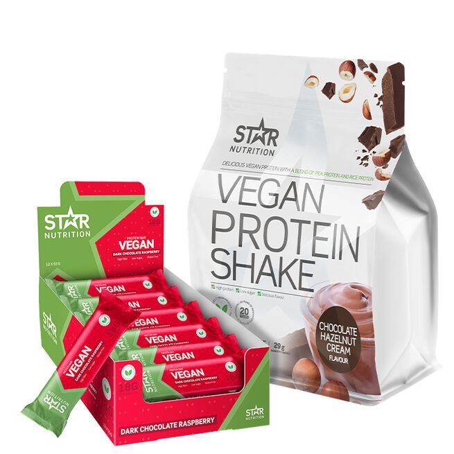 Veganskt Proteinpulver + Veganska Proteinbars