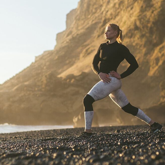 RX Knäskydd 5mm Carbon Black