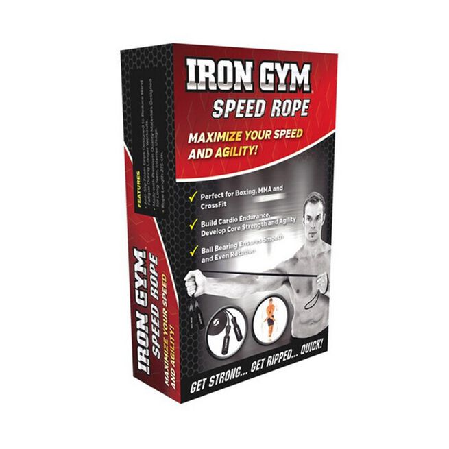 Iron Gym  Nylon Speed Rope 