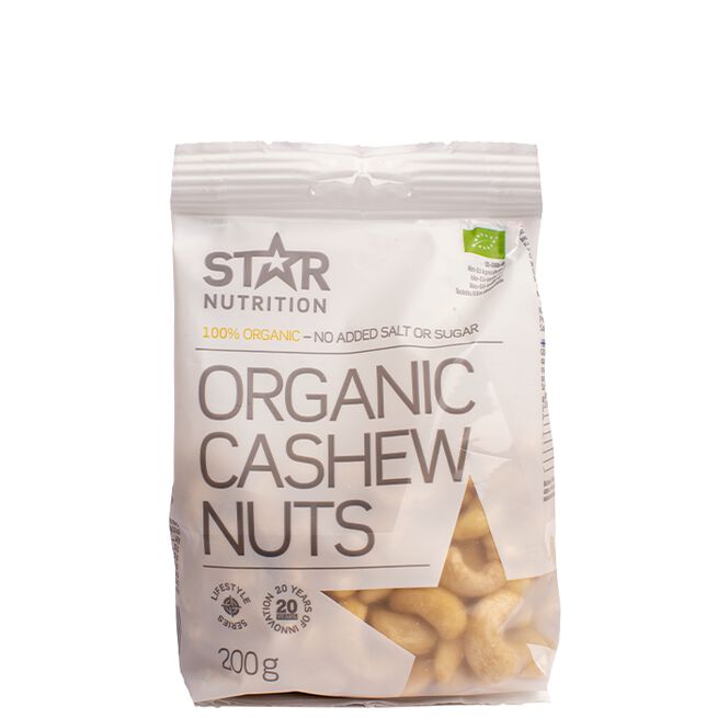  Star Nutrition Organic Cashew Nuts 200 g