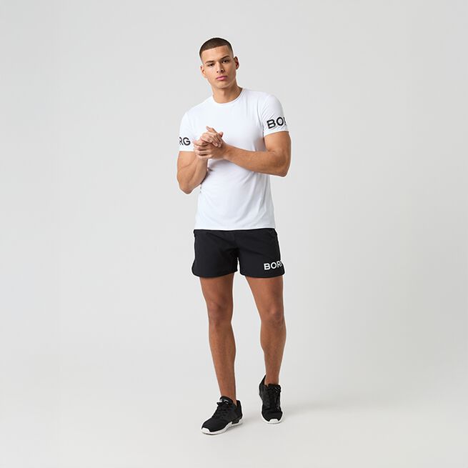 Borg T-shirt Vit