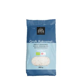 Grovt kokosmjöl Urtekram Riven Kokos 200 g