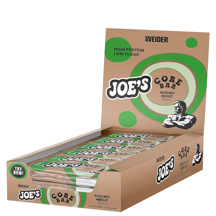 12 x JOE's Core Proteinbar 45 g nougat_hazelnut