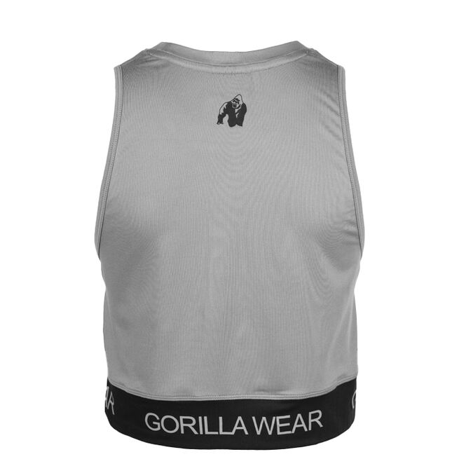 Gorilla Wear Colby Cropped Tank Top, Grey