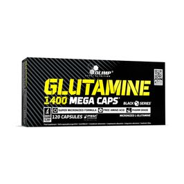 Glutamine Mega Caps 1400, 120 caps